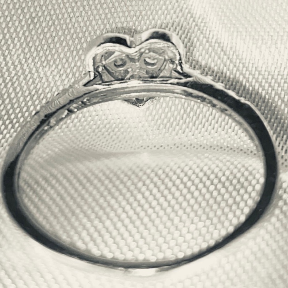 Ladies Heart Shaped/Diamond ring.
